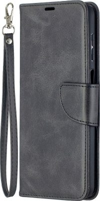 Mobigear Excellent - Coque Samsung Galaxy A12 Etui Portefeuille - Noir