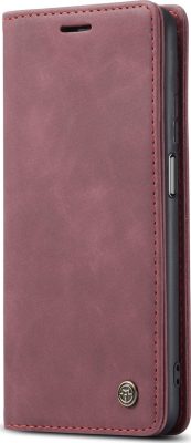 Caseme - Coque Xiaomi Mi 10T Etui Portefeuille - Rouge