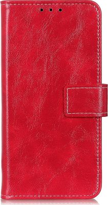 Mobigear Basic - Coque Samsung Galaxy A32 5G Etui Portefeuille - Rouge