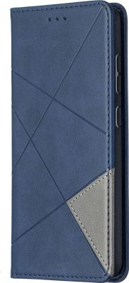 Mobigear Rhombus Slim - Coque Samsung Galaxy A52s 5G Etui - Bleu