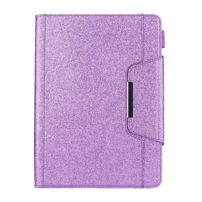 Mobigear Luxury - Coque Apple iPad 8 (2020) Etui + Porte-crayon - Violet