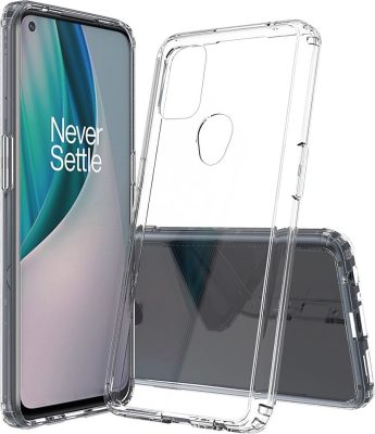 Mobigear Crystal - Coque OnePlus Nord N10 5G Coque Arrière Rigide - Transparent