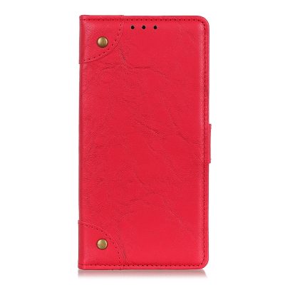 Mobigear Ranch - Coque OPPO A9 (2020) Etui Portefeuille - Rouge