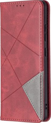 Mobigear Rhombus Slim - Coque Samsung Galaxy A32 4G Etui - Rouge