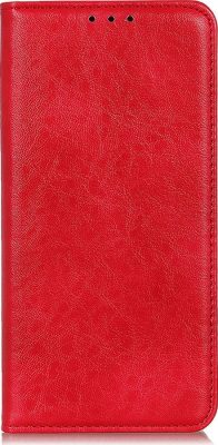 Mobigear Classic Elegance - Coque Sony Xperia 10 III Etui Portefeuille - Rouge