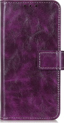 Mobigear Basic - Coque OPPO A54 5G Etui Portefeuille - Violet