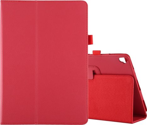 Mobigear Classic - Coque Apple iPad 8 (2020) Etui + Porte-crayon - Rouge