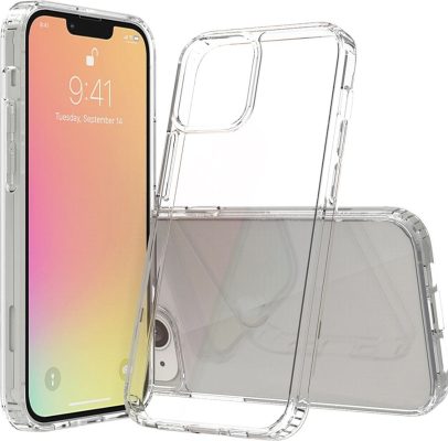 Mobigear Crystal - Coque Apple iPhone 13 Coque Arrière Rigide - Transparent