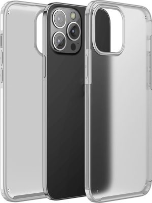 Mobigear Shockproof - Coque Apple iPhone 13 Pro Coque Arrière Rigide Antichoc - Transparent