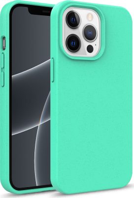 Mobigear Bio - Coque Apple iPhone 13 Pro Max Coque arrière en Eco-Friendly - Vert