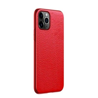 Mobigear Luxury - Coque Apple iPhone 11 Pro Max Coque arrière en TPU Souple - Rouge