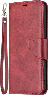 Mobigear Excellent - Coque OPPO Reno 6 5G Etui Portefeuille - Rouge