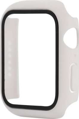 Mobigear Color - Coque Apple Watch Series 5 (40mm) Coque Rigide - Blanc