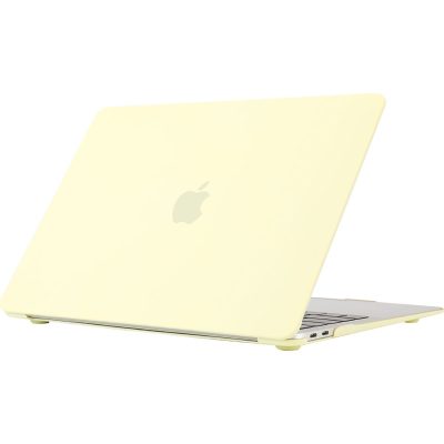 Mobigear Cream Matte - Apple MacBook Pro 13 Pouces (2008-2012) Coque MacBook Rigide - Jaune