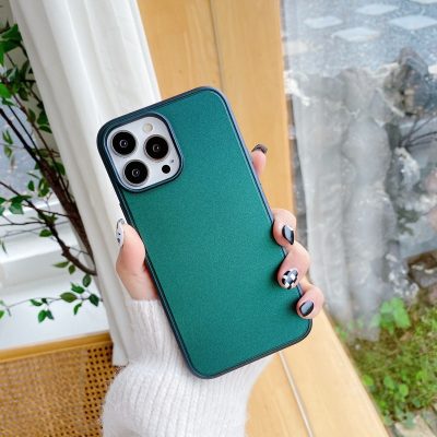 Mobigear Frosted - Coque Apple iPhone 13 Pro Coque Arrière Rigide - Vert