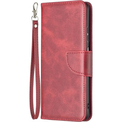 Mobigear Excellent - Coque Samsung Galaxy A23 Etui Portefeuille - Rouge