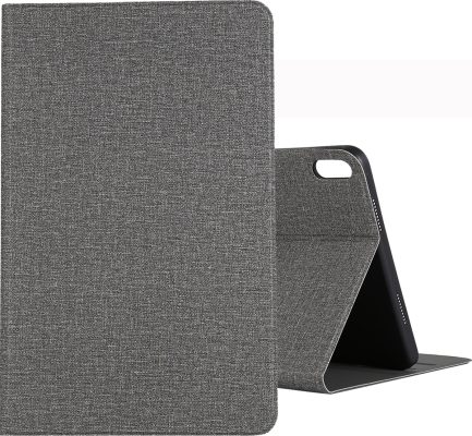 Mobigear Folio 2 - Coque Huawei MatePad Pro 10.8 Etui en Tissu - Gris