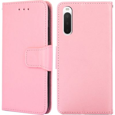 Mobigear Wallet - Coque Sony Xperia 10 IV Etui Portefeuille - Rose