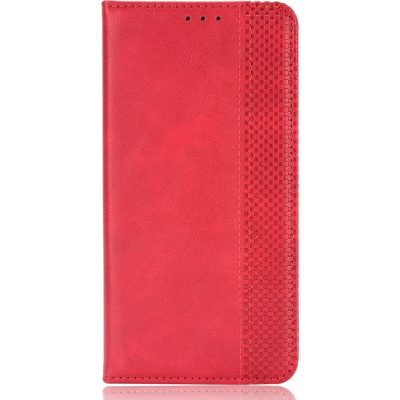 Mobigear Sensation - Coque Sony Xperia 10 IV Etui Portefeuille - Rouge