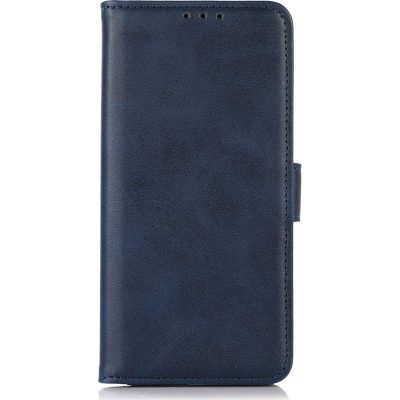 Mobigear Wallet - Coque Nokia C21 Plus Etui Portefeuille - Bleu