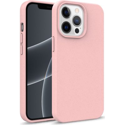 Mobigear Bio - Coque Apple iPhone 14 Pro Max Coque arrière en Eco-Friendly - Rose