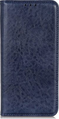Mobigear Classic Elegance - Coque LG K61 Etui Portefeuille - Bleu