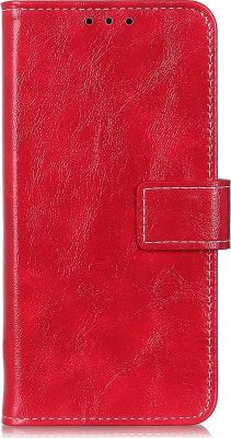 Mobigear Basic - Coque Samsung Galaxy A11 Etui Portefeuille - Rouge