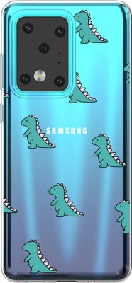 Mobigear Design - Coque Samsung Galaxy S20 Ultra Coque arrière en TPU Souple - Dino