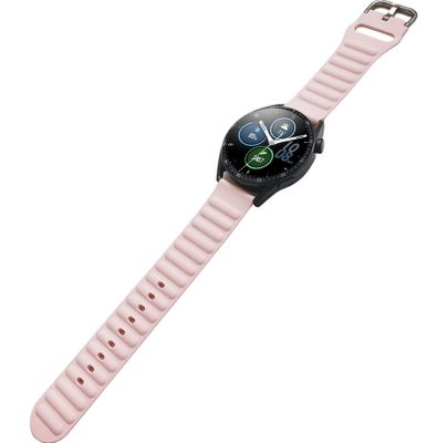 Mobigear Color - Bracelet Samsung Galaxy Watch Active (40mm) en Silicone Souple Fermetureà boucle - Rose
