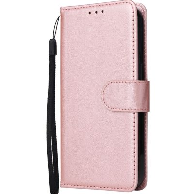 Mobigear Wallet1 - Coque Apple iPhone 14 Pro Max Etui Portefeuille - Rose doré
