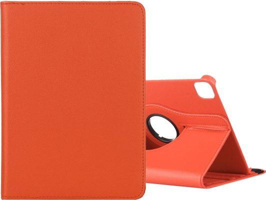 Mobigear DuoStand - Coque Apple iPad Pro 11 (2018) Etui Rotatif - Orange