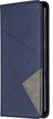 Mobigear Rhombus Slim - Coque Nokia 2.3 Etui - Bleu