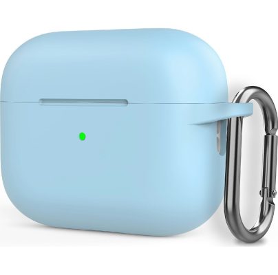 Mobigear Color - Coque Apple AirPods Pro 2 Coque en Silicone Souple - Baby Blue