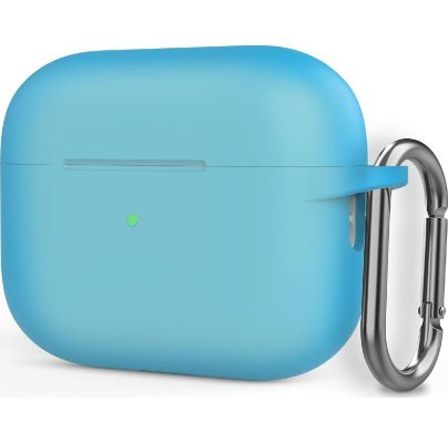 Mobigear Color - Coque Apple AirPods Pro 2 Coque en Silicone Souple - Bleu