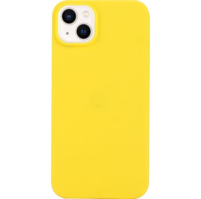 Mobigear Color - Coque Apple iPhone 14 Coque arrière en TPU Souple - Jaune