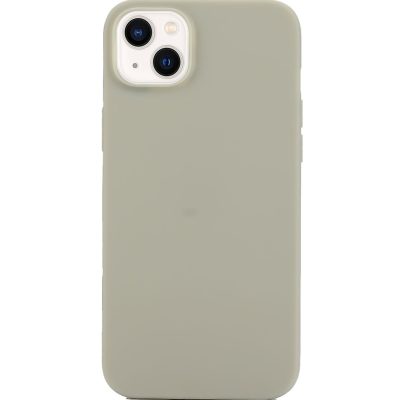 Mobigear Color - Coque Apple iPhone 14 Plus Coque arrière en TPU Souple - Gris
