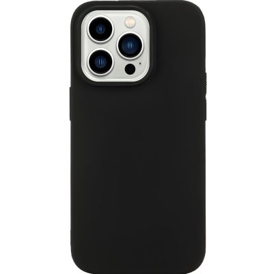 Mobigear Color - Coque Apple iPhone 14 Pro Coque arrière en TPU Souple - Noir