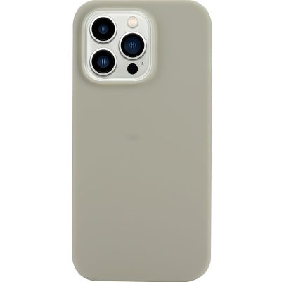 Mobigear Color - Coque Apple iPhone 14 Pro Max Coque arrière en TPU Souple - Gris