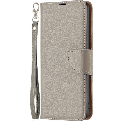 Mobigear Wallet - Coque Samsung Galaxy S23 Plus Etui Portefeuille - Gris