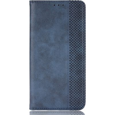 Mobigear Sensation - Coque Motorola Edge (2022) Etui Portefeuille - Bleu
