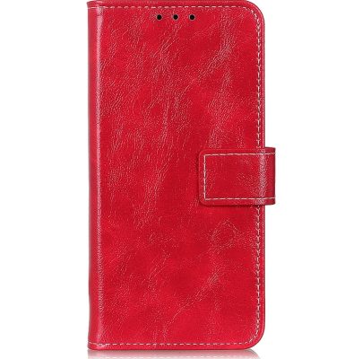 Mobigear Basic - Coque Xiaomi Redmi Note 12 Pro Etui Portefeuille - Rouge