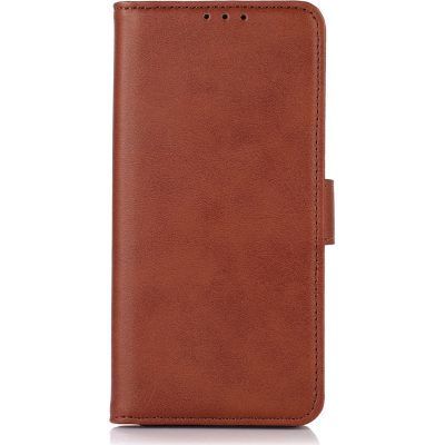 Mobigear Wallet - Coque Motorola ThinkPhone Etui Portefeuille - Cognac