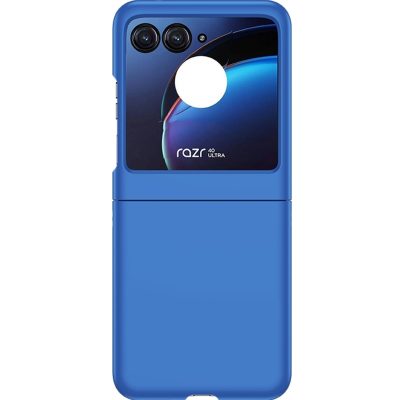 Mobigear Excellent - Coque Motorola Razr 40 Ultra Coque Arrière Rigide - Dark Blue