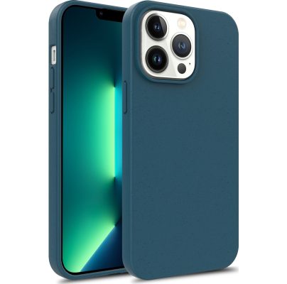 Mobigear Bio - Coque Apple iPhone 15 Pro Max Coque arrière en Eco-Friendly - Bleu