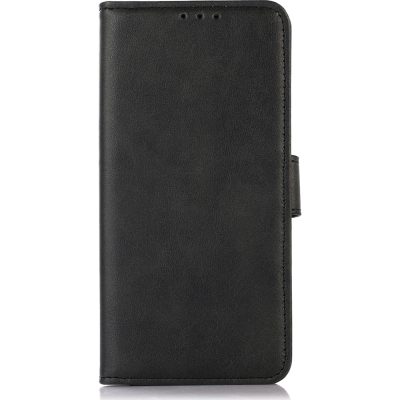 Mobigear Wallet - Coque Apple iPhone 15 Pro Etui Portefeuille - Noir