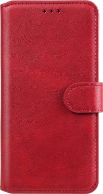 Mobigear Wallet - Coque Xiaomi Mi Note 10 Lite Etui Portefeuille - Rouge