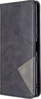 Mobigear Rhombus Slim - Coque Sony Xperia L4 Etui - Noir