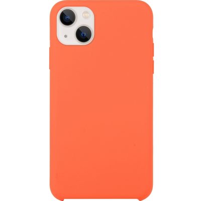 Mobigear Rubber Touch - Coque Apple iPhone 15 Plus Coque Arrière Rigide - Orange