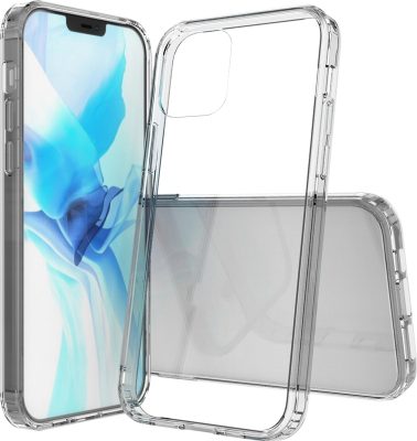 Mobigear Crystal - Coque Apple iPhone 12 Coque Arrière Rigide - Transparent