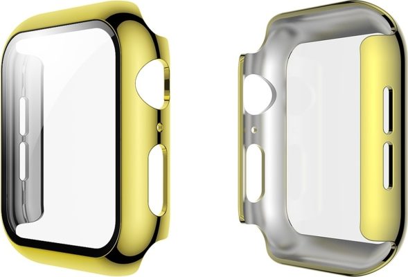 Mobigear Royal - Coque Apple Watch Series 5 (40mm) Coque Rigide - Or